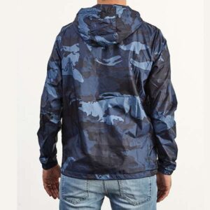 Campera rompe vientos impermeable con capucha "COLUMBIA"