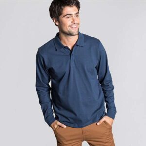 Chomba polo pique manga larga "MONTAGNE"