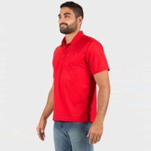 Chomba micropiqué con bolsillo "MONTAGNE"
