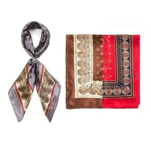 Pañuelo de cuello seda natural "HERMES" Gaucho