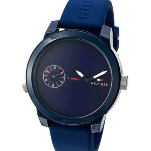 Reloj ultra chato Doble Hora "TOMMY HILFIGER" Mod. Th 1791325