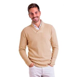 Sweater Fino Cuello Cruzado "MAURO SERGIO"