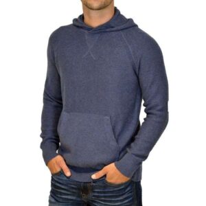 Sweater buzo canguro con capucha y bolsillo "MISTRAL"