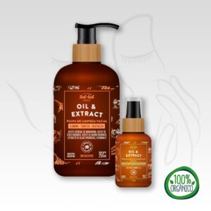 Combo de Cuidado Facial: Pulpa de limpieza + Serum multi vitamínico (orgánico)